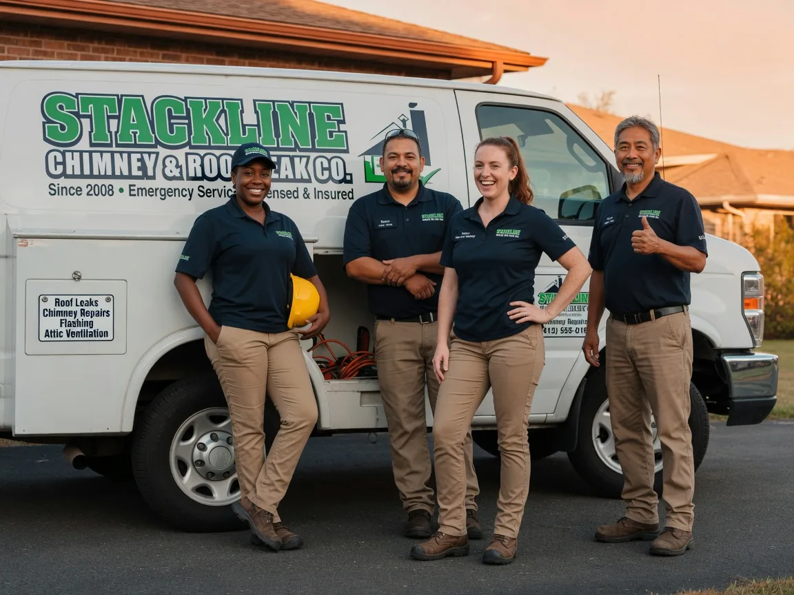 Chimney flashing repair company in Virginia, NE